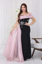 ⁦فستان سهرة بتطرز فخم⁩ - الصورة ⁦6⁩