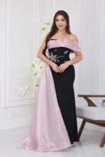 ⁦فستان سهرة بتطرز فخم⁩ - الصورة ⁦5⁩