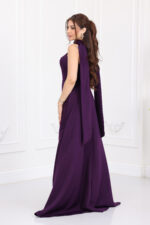 ⁦فستان سهرة كريب راقي⁩ - الصورة ⁦6⁩