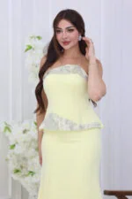 فستان سهرة كورسيه فخم