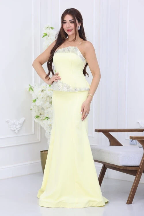 فستان سهرة كورسيه فخم