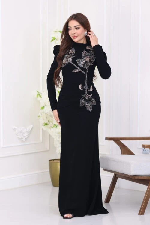 فستان سهرة ملكي فاخر