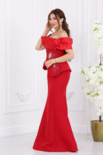 ⁦فستان سهرة مطرز مميز⁩ - الصورة ⁦2⁩