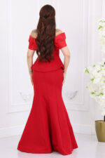 ⁦فستان سهرة مطرز مميز⁩ - الصورة ⁦4⁩