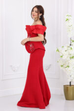 ⁦فستان سهرة مطرز مميز⁩ - الصورة ⁦5⁩