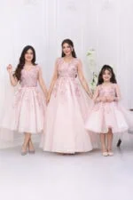 فستان سهرة مطرز راقي