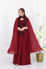 ⁦فستان سهرة شيفون فاخر⁩ - الصورة ⁦7⁩