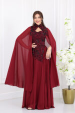 ⁦فستان سهرة شيفون فاخر⁩ - الصورة ⁦3⁩