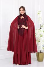 ⁦فستان سهرة شيفون فاخر⁩ - الصورة ⁦4⁩