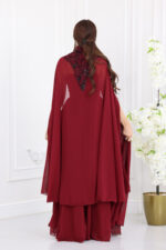 ⁦فستان سهرة شيفون فاخر⁩ - الصورة ⁦6⁩