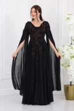 فستان سهرة تصميم حديث