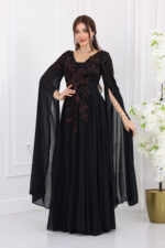 ⁦فستان سهرة تصميم حديث⁩ - الصورة ⁦3⁩