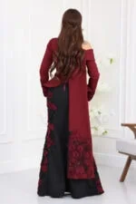 ⁦فستان سهرة تطريز فاخر⁩ - الصورة ⁦7⁩