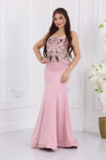 ⁦فستان سهرة تطريز راقي⁩ - الصورة ⁦2⁩