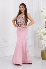 ⁦فستان سهرة تطريز راقي⁩ - الصورة ⁦3⁩