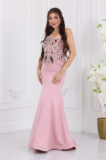 ⁦فستان سهرة تطريز راقي⁩ - الصورة ⁦4⁩