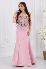 ⁦فستان سهرة تطريز راقي⁩ - الصورة ⁦5⁩