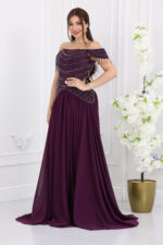 ⁦فستان شيفون سهرة⁩ - الصورة ⁦5⁩