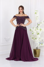 ⁦فستان شيفون سهرة⁩ - الصورة ⁦4⁩