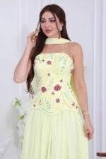 ⁦فستان شيفون سهرة فاخر⁩ - الصورة ⁦2⁩