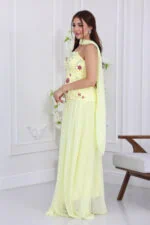 ⁦فستان شيفون سهرة فاخر⁩ - الصورة ⁦5⁩